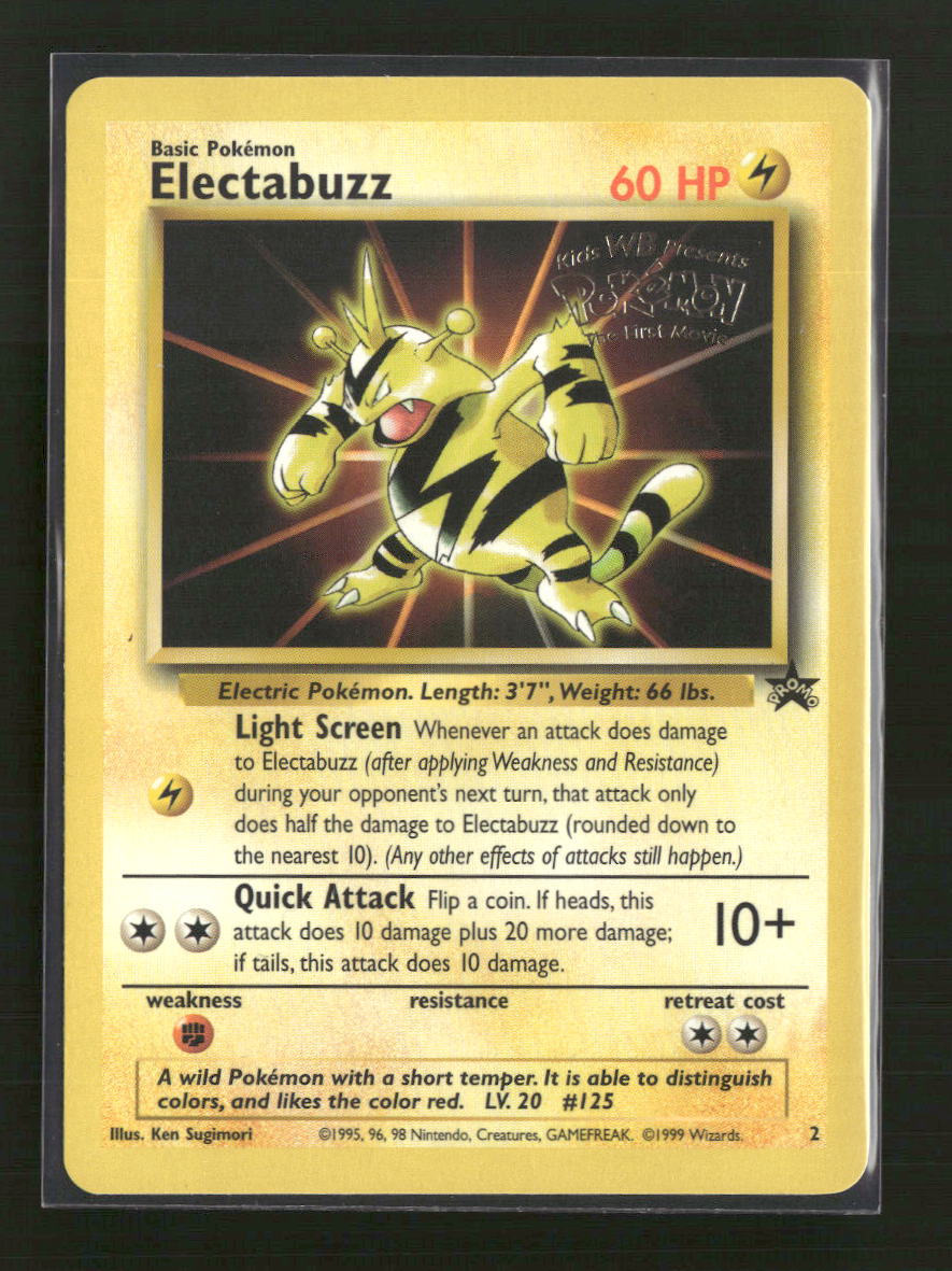 WoTC Promo Electabuzz (Movie Promo) #02/53