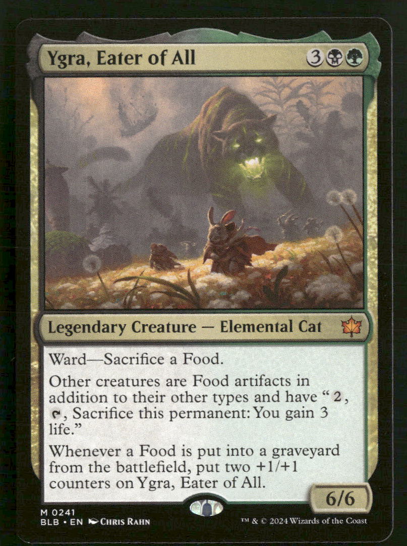 Bloomburrow Ygra, Eater of All #241