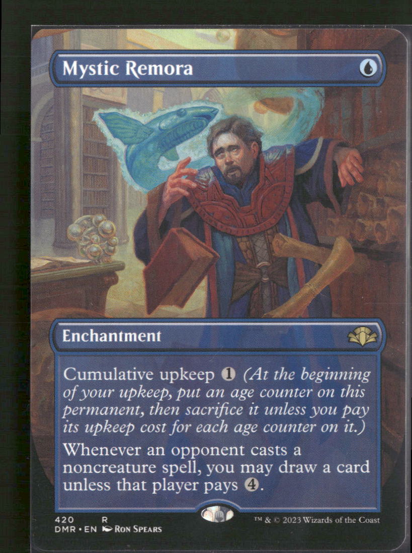 Dominaria Remastered Mystic Remora (Borderless) #420