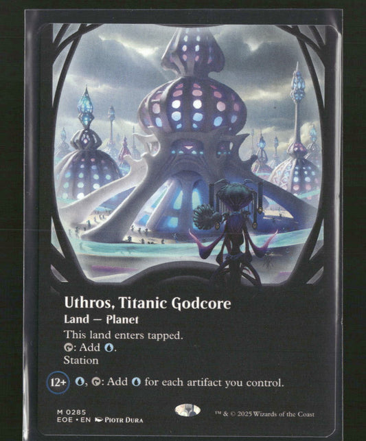 Edge of Eternities Uthros, Titanic Godcore (Borderless) #285