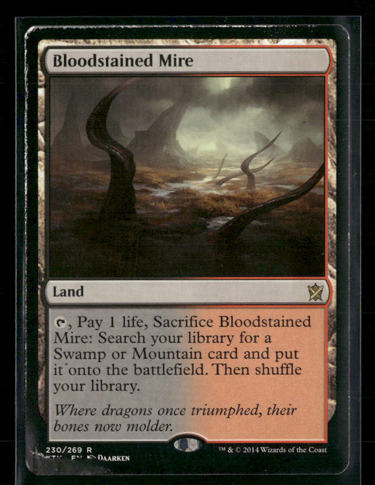 Khans of Tarkir Bloodstained Mire #230