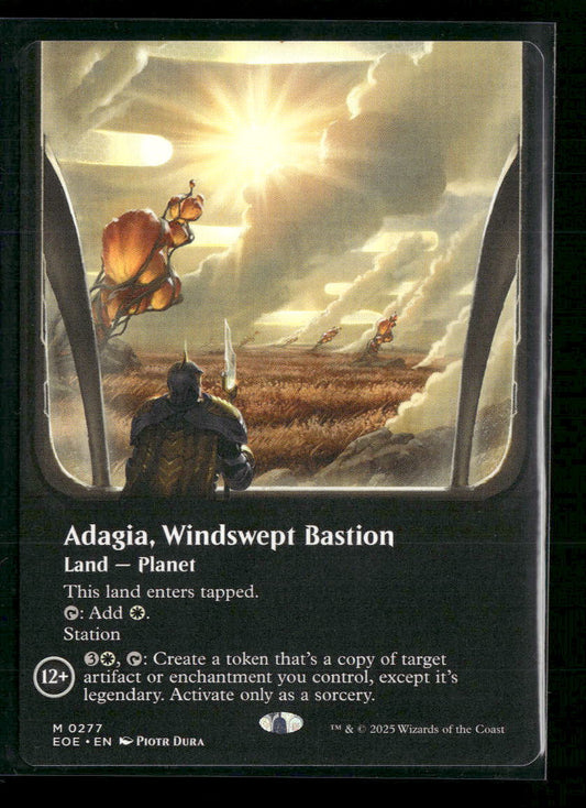 Edge of Eternities Adagia, Windswept Bastion (Borderless) #277