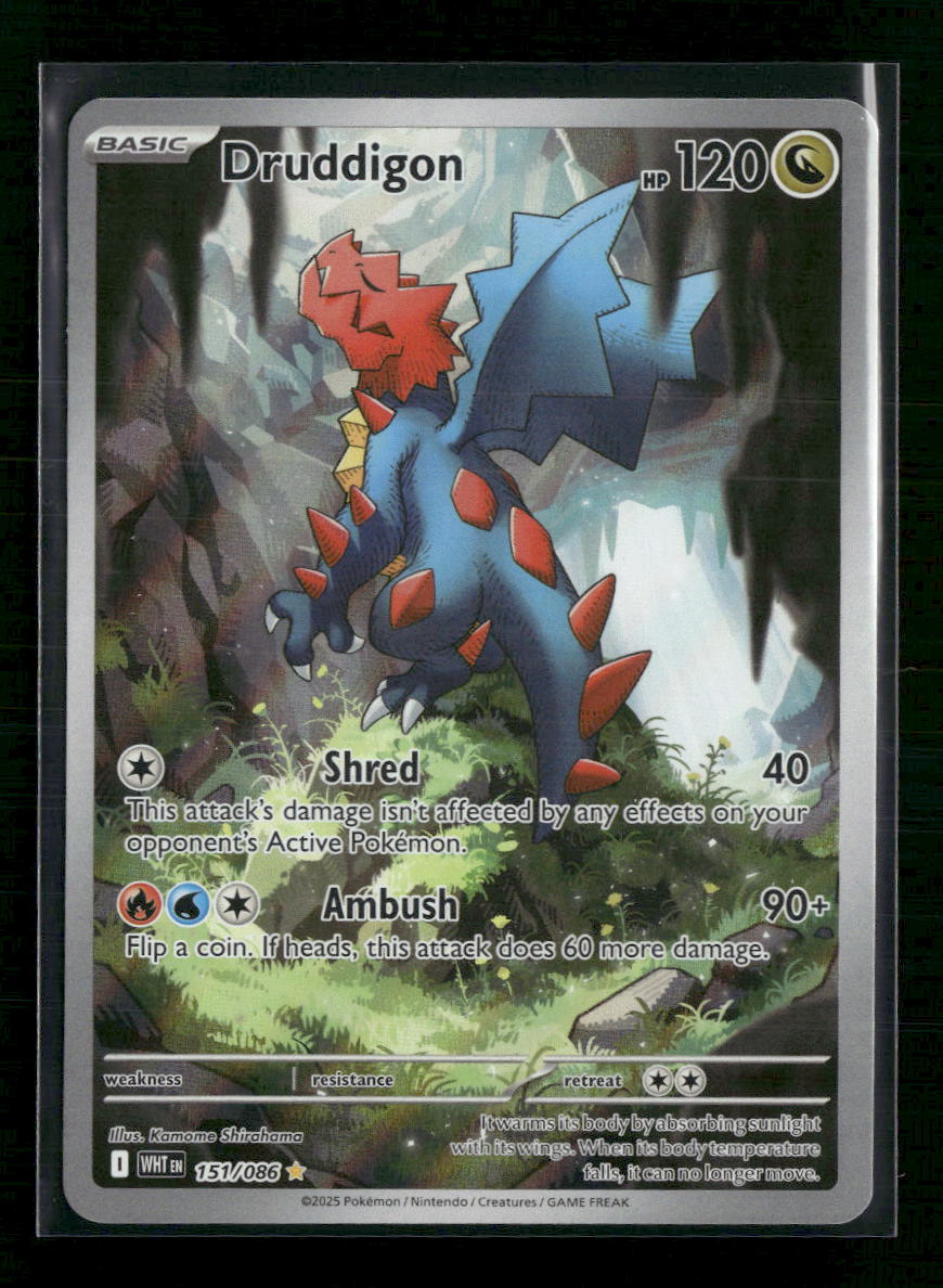 SV: White Flare Druddigon #151/086