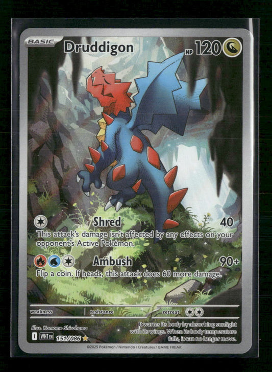 SV: White Flare Druddigon #151/086