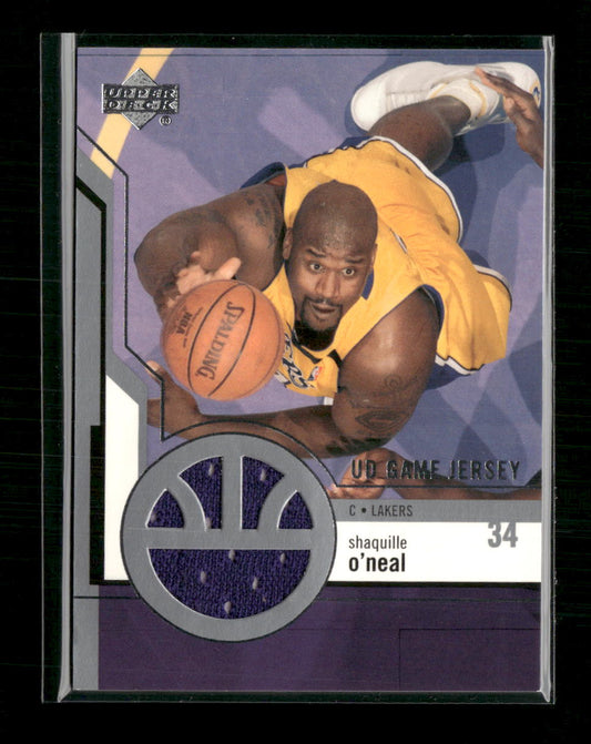 Shaquille O'Neal 2003-04 Upper Deck UD Game Jerseys #GJ18
