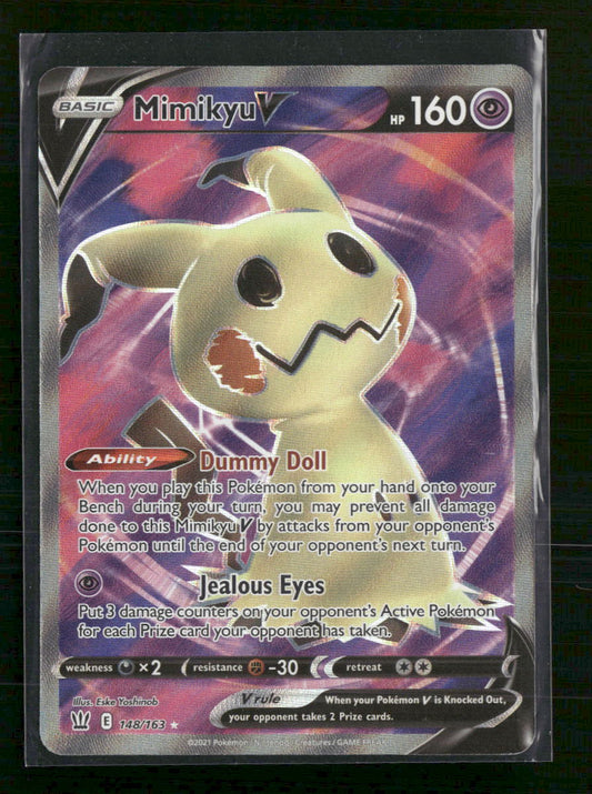 SWSH05: Battle Styles Mimikyu V (Full Art) #148/163