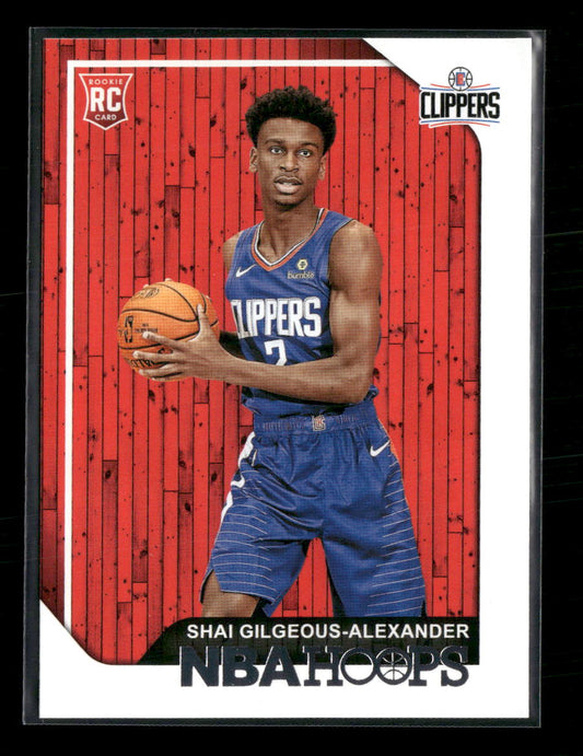 2018-19 Hoops Shai Gilgeous-Alexander Rookie #262
