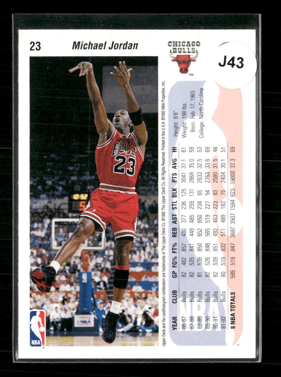 1992-93 Upper Deck Michael Jordan #23