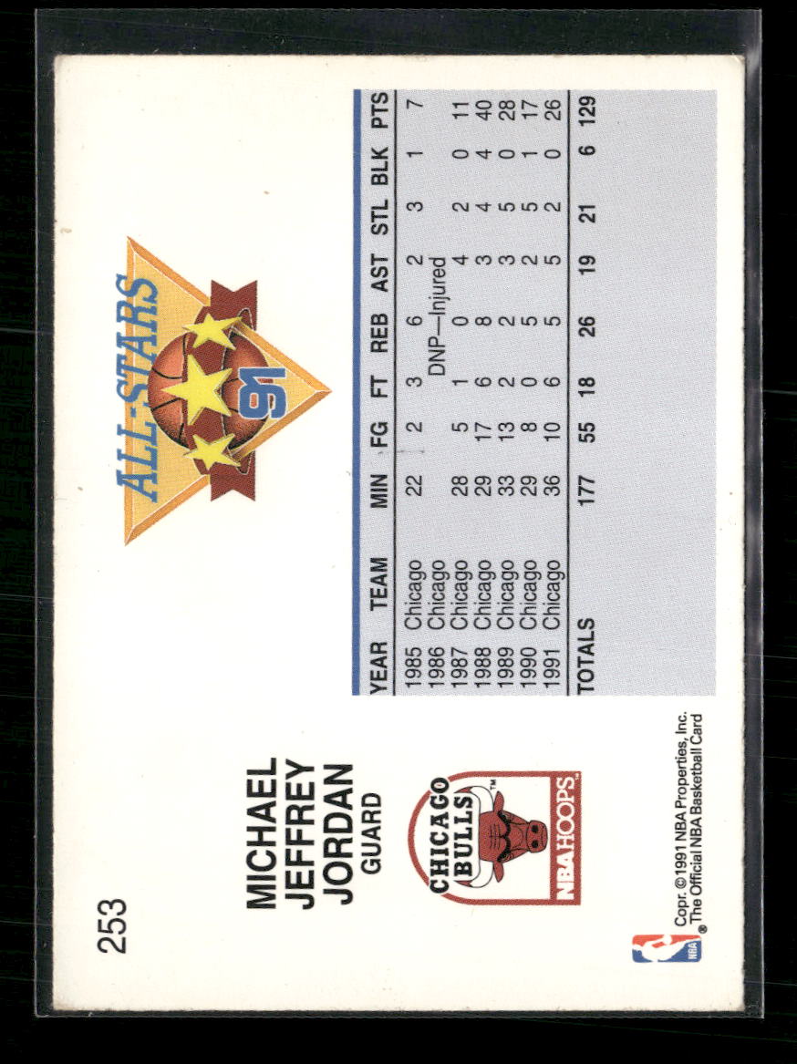 1991-92 Hoops Michael Jordan #253