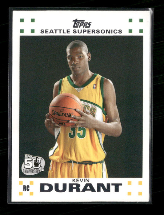 2007-08 Topps Rookie Set Kevin Durant #2