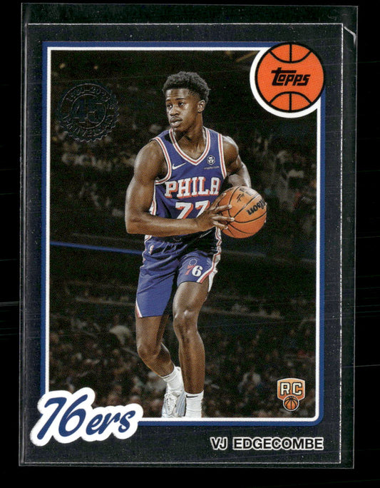 VJ Edgecombe 2025-26 #80BK-96 Topps 1980-81 Topps Basketball