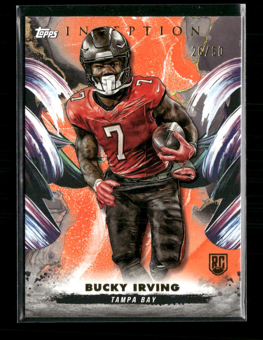 2024 Topps Inception Orange Bucky Irving Rookie #/50 #190