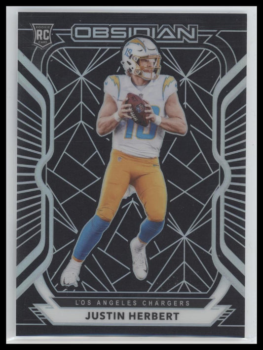 Justin Herbert 2020 Panini Obsidian Rookie #104