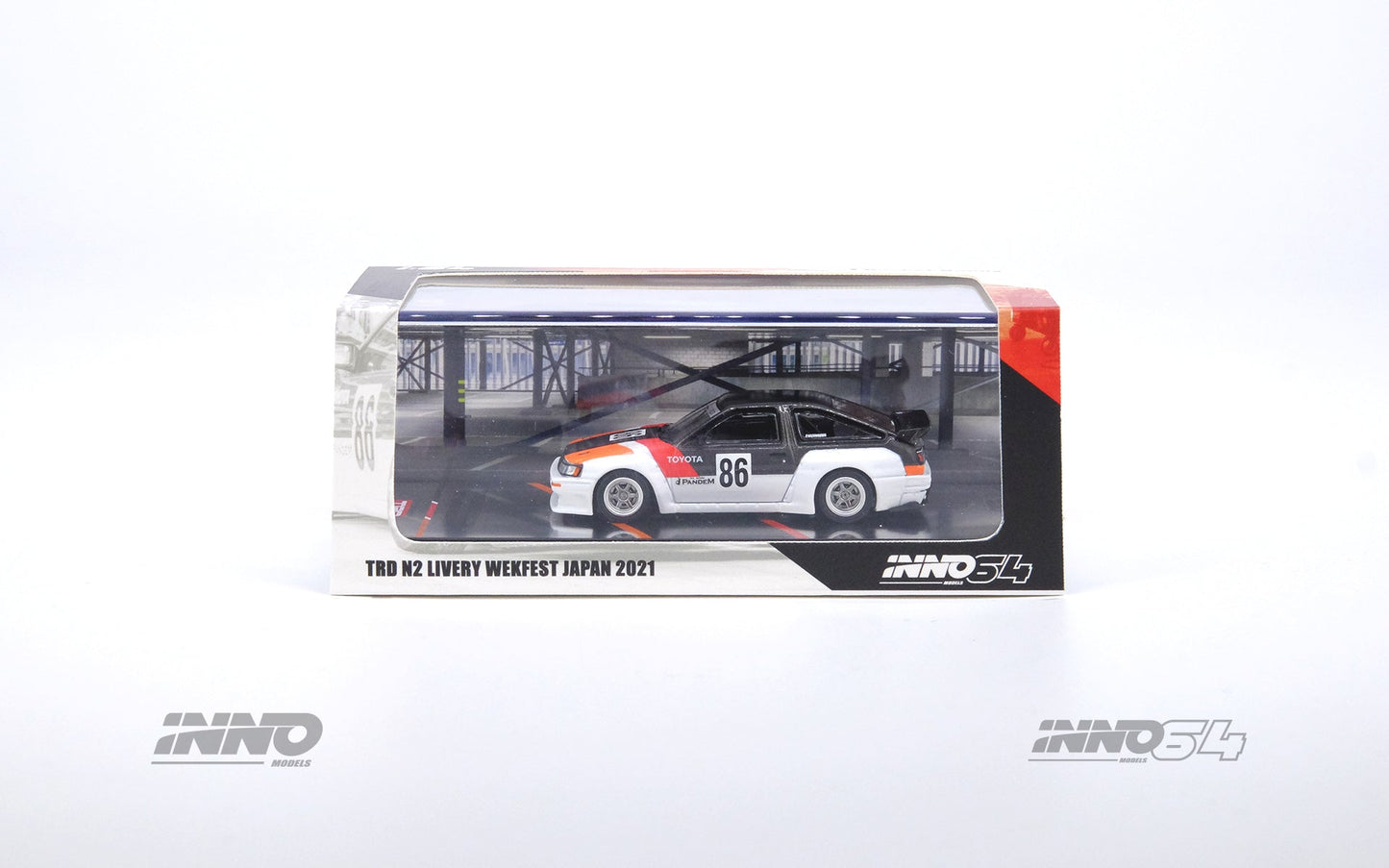 Inno64 Toyota AE86 Levin Pandem Rocket Bunny 1:64