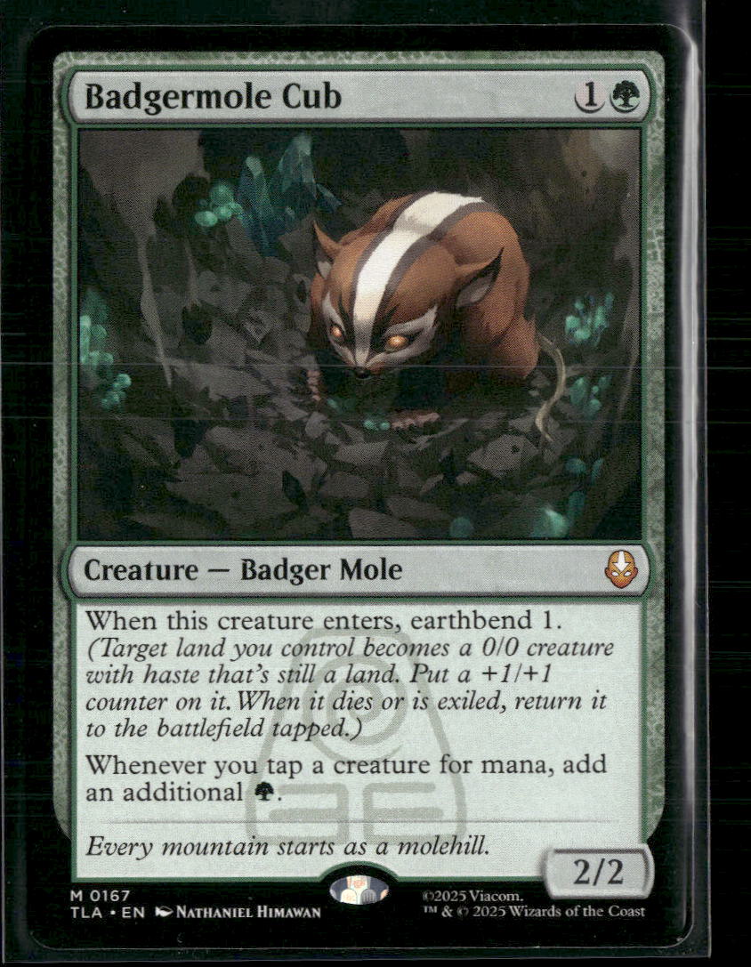 Avatar: The Last Airbender Badgermole | ORB Trading Cards – Orb