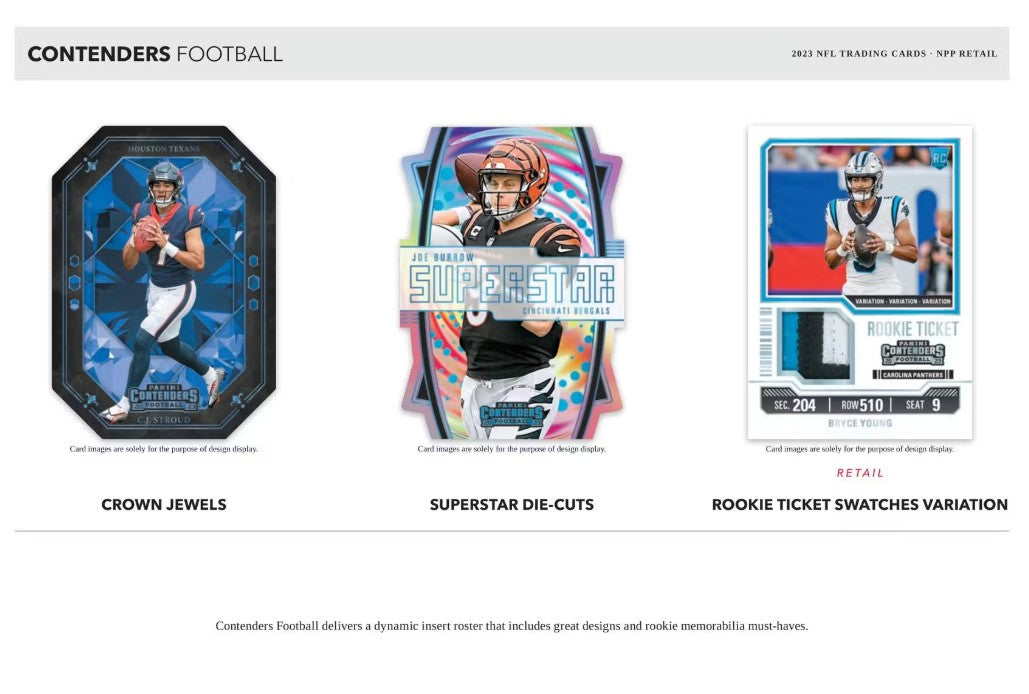 Megacaja de fútbol Panini Contenders 2023 (Teal Parallels)