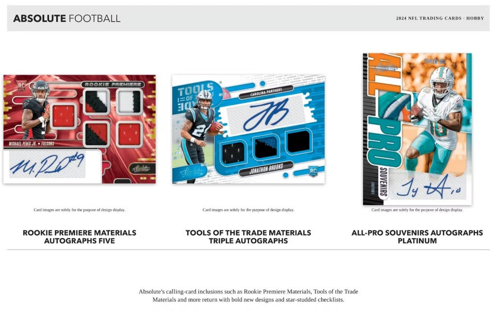 Caja de pasatiempos de fútbol Panini Absolute 2024