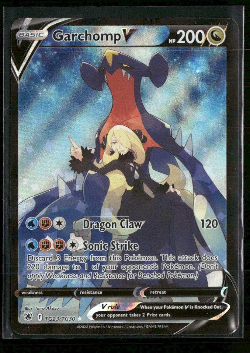 garchomp v pokemon card SWSH10: Astral Radiance Trainer