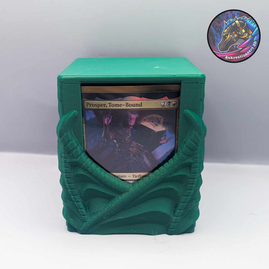 Caja de baraja de dragón