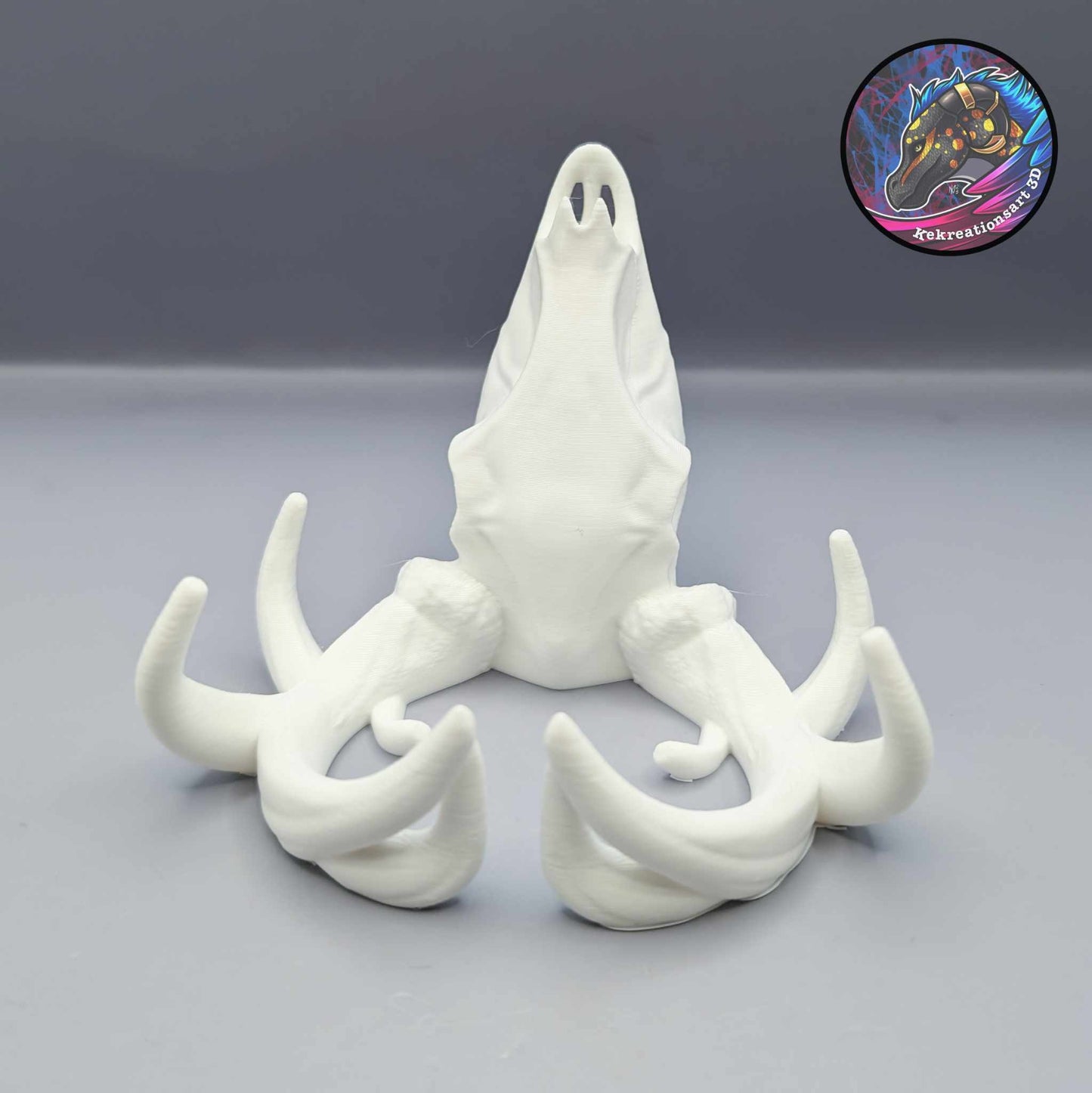 Deer Skull Card Display
