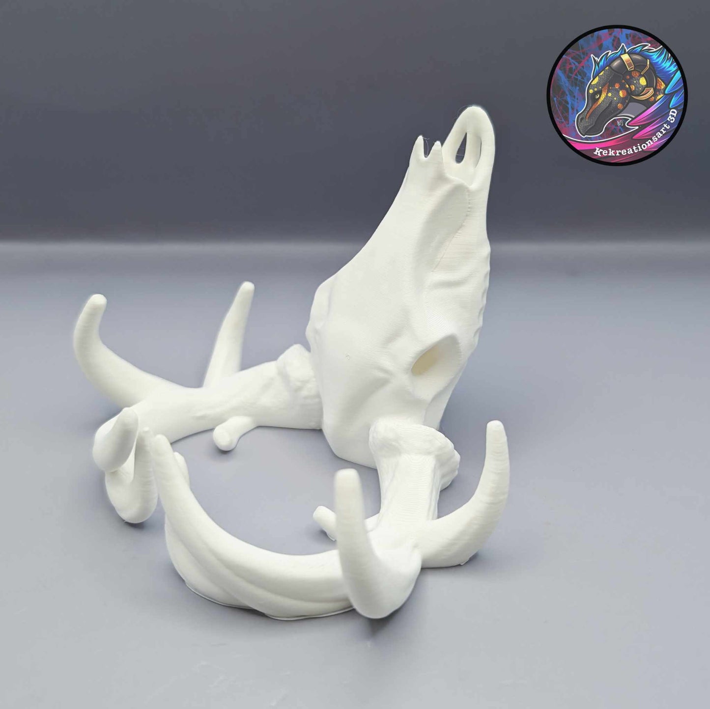 Deer Skull Card Display