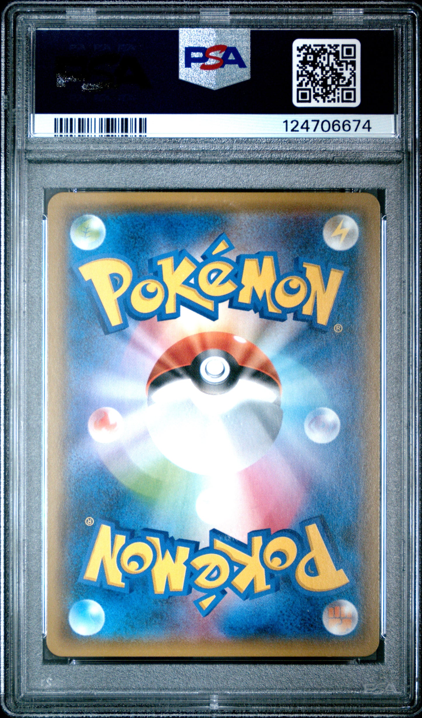 2018 Pokemon Japanese Sun & Moon Tag Bolt Eevee & Snorlax Gx 10 PSA #066