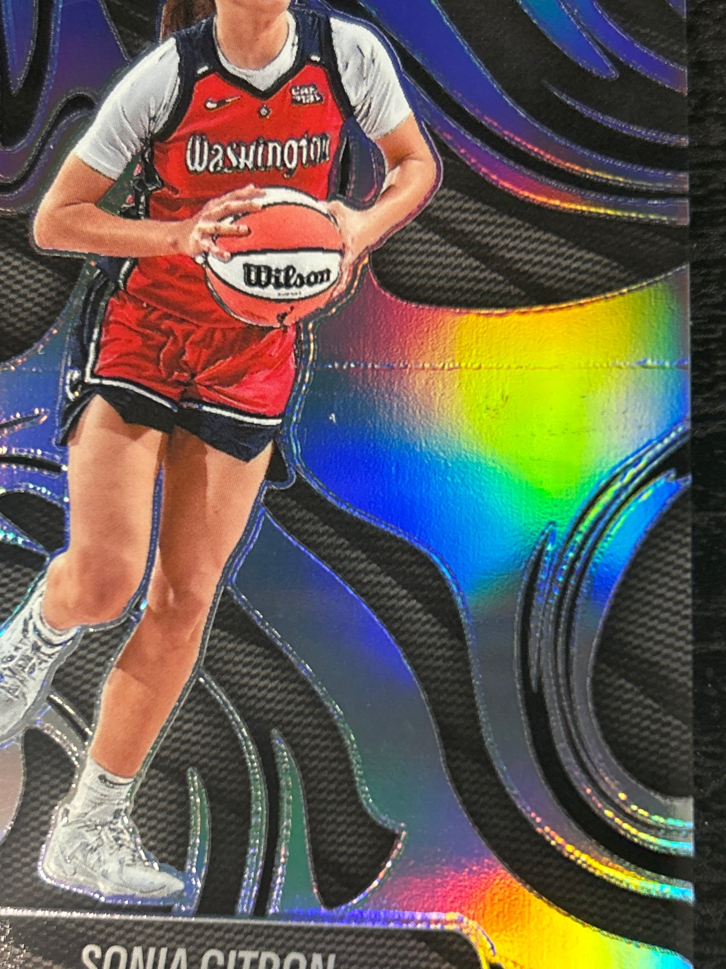 2025 Panini Prizm WNBA Abstract Sonia Citron #10 (Damaged - Print Line)