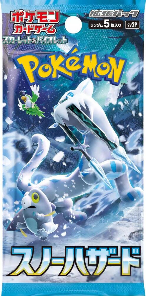 Japanese Pokemon Snow Hazard - Single Pack