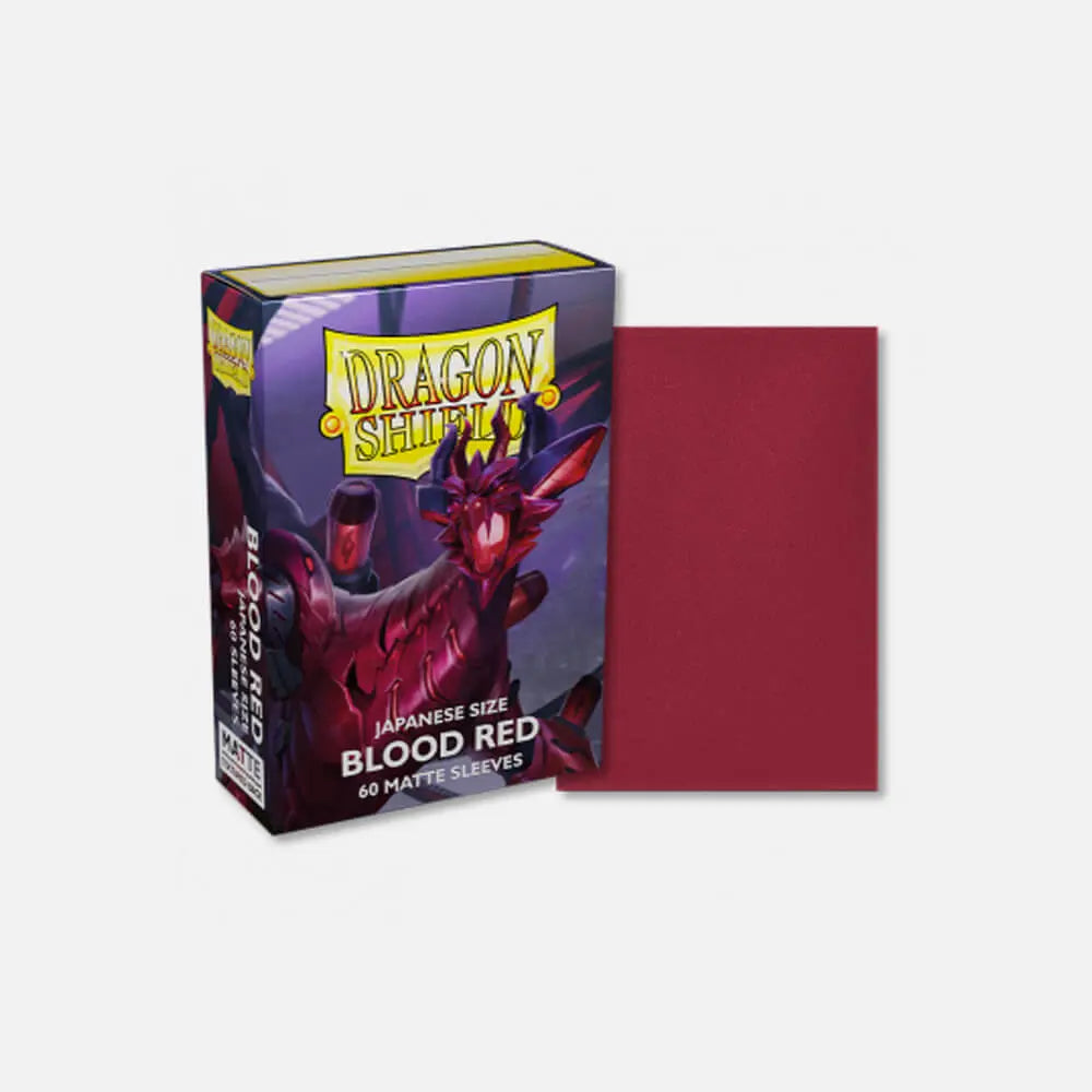 Dragon Shield Matte Sleeves - Blood Red (100-Pack)