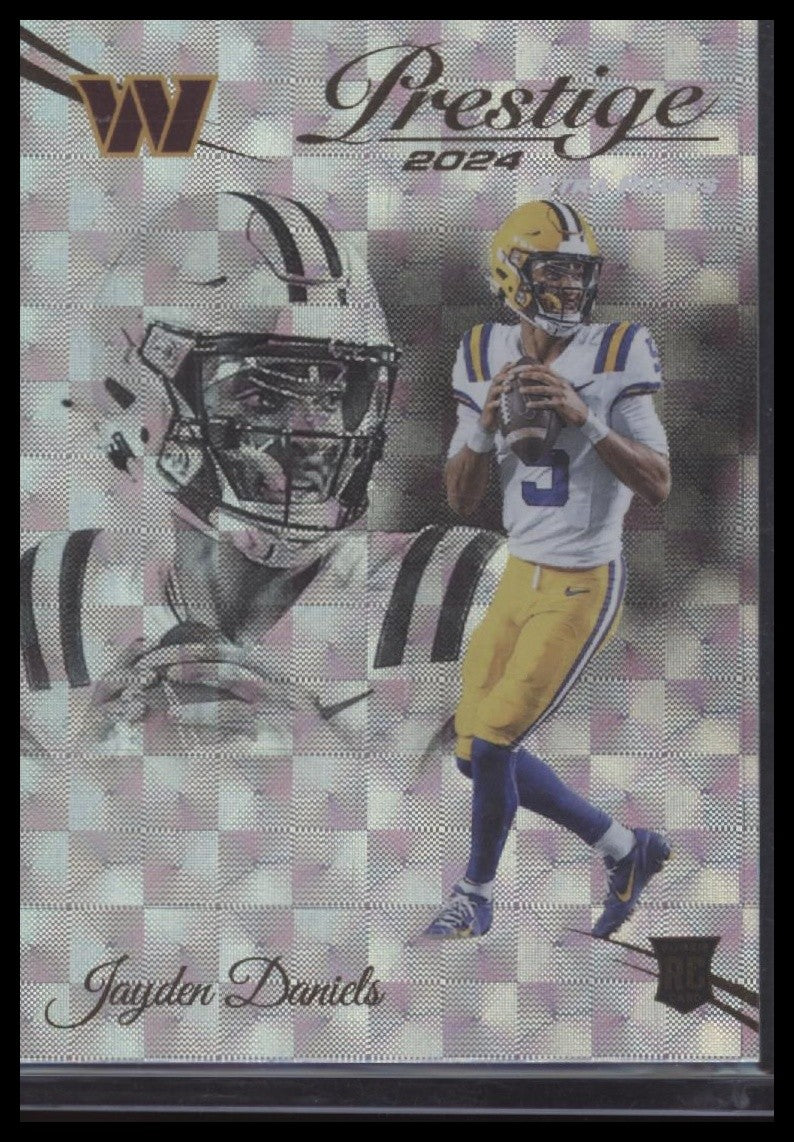 Jayden Daniels 2024 Panini Prestige #302 Diamond Xtra Points