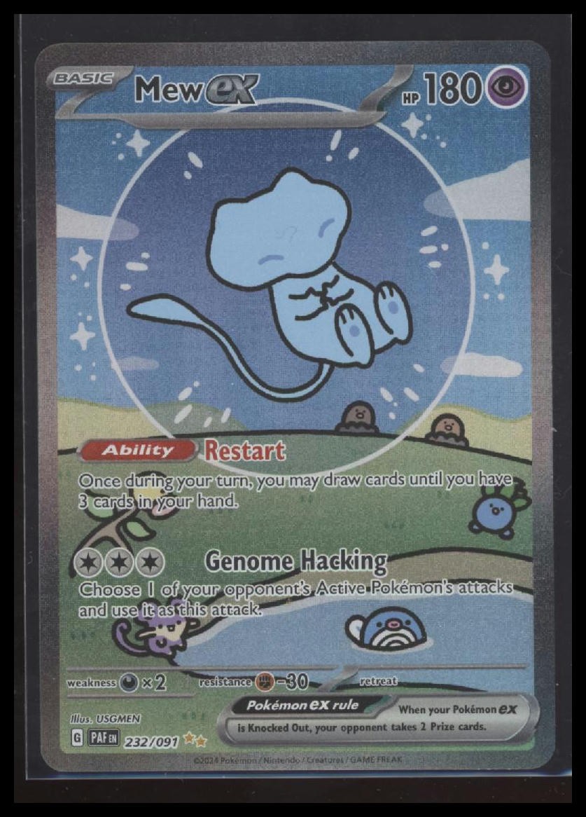 Mew ex SV: Paldean Fates #232/091