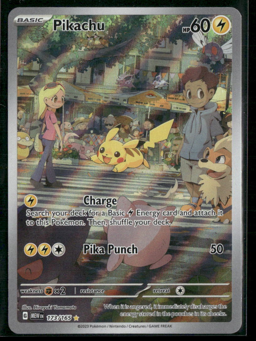Pokemon SV: Scarlet & Violet 151 #173/165 Pikachu