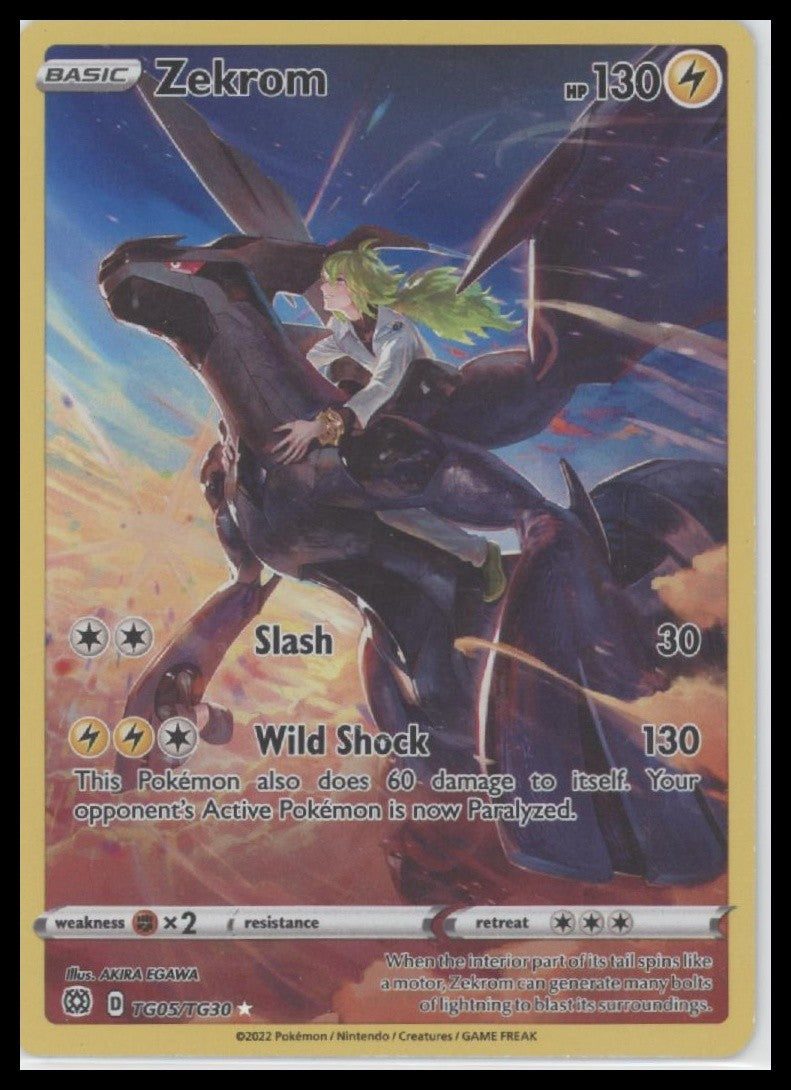 Zekrom SWSH09: Brilliant Stars Trainer Gallery #TG05/TG30