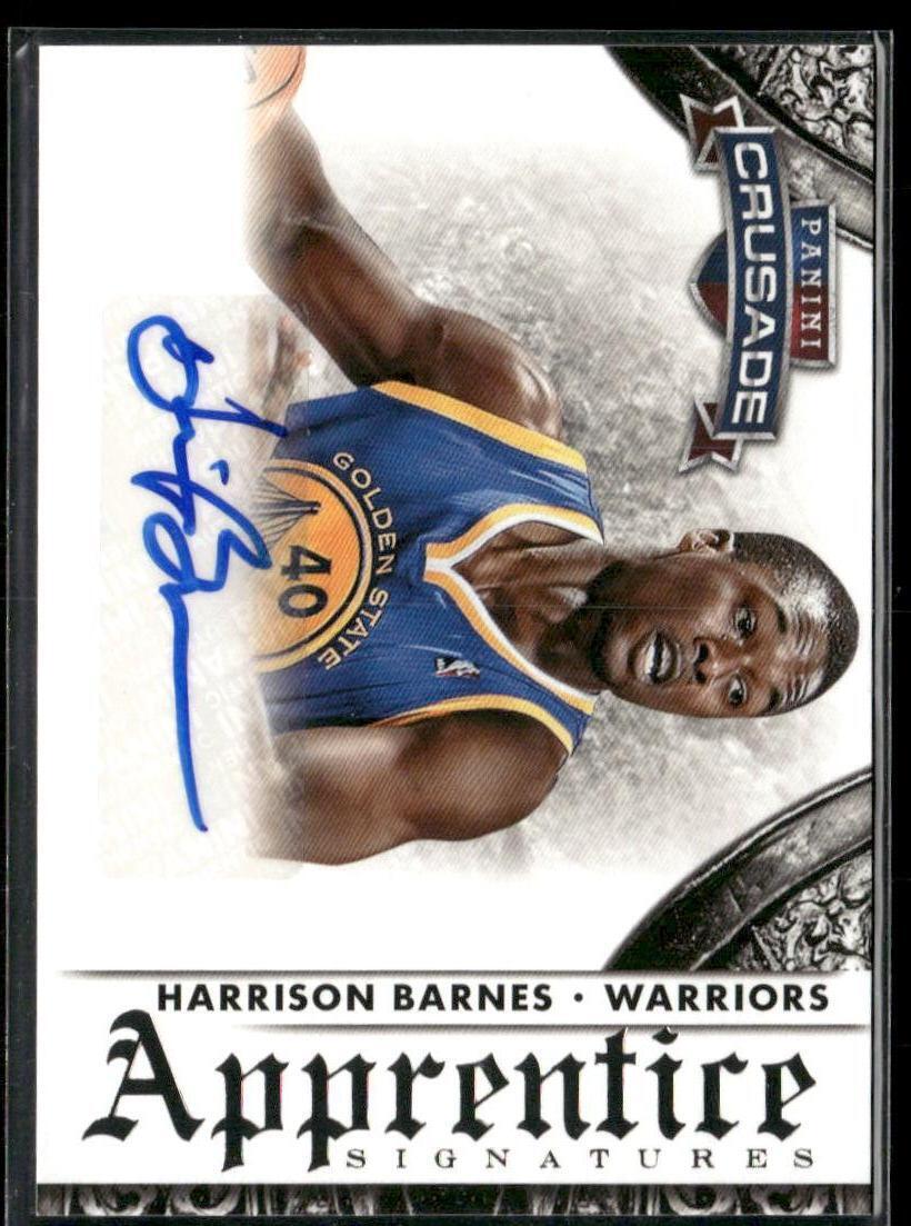 2013-14 Panini Crusade #11 Harrison Barnes Apprentice Signatures