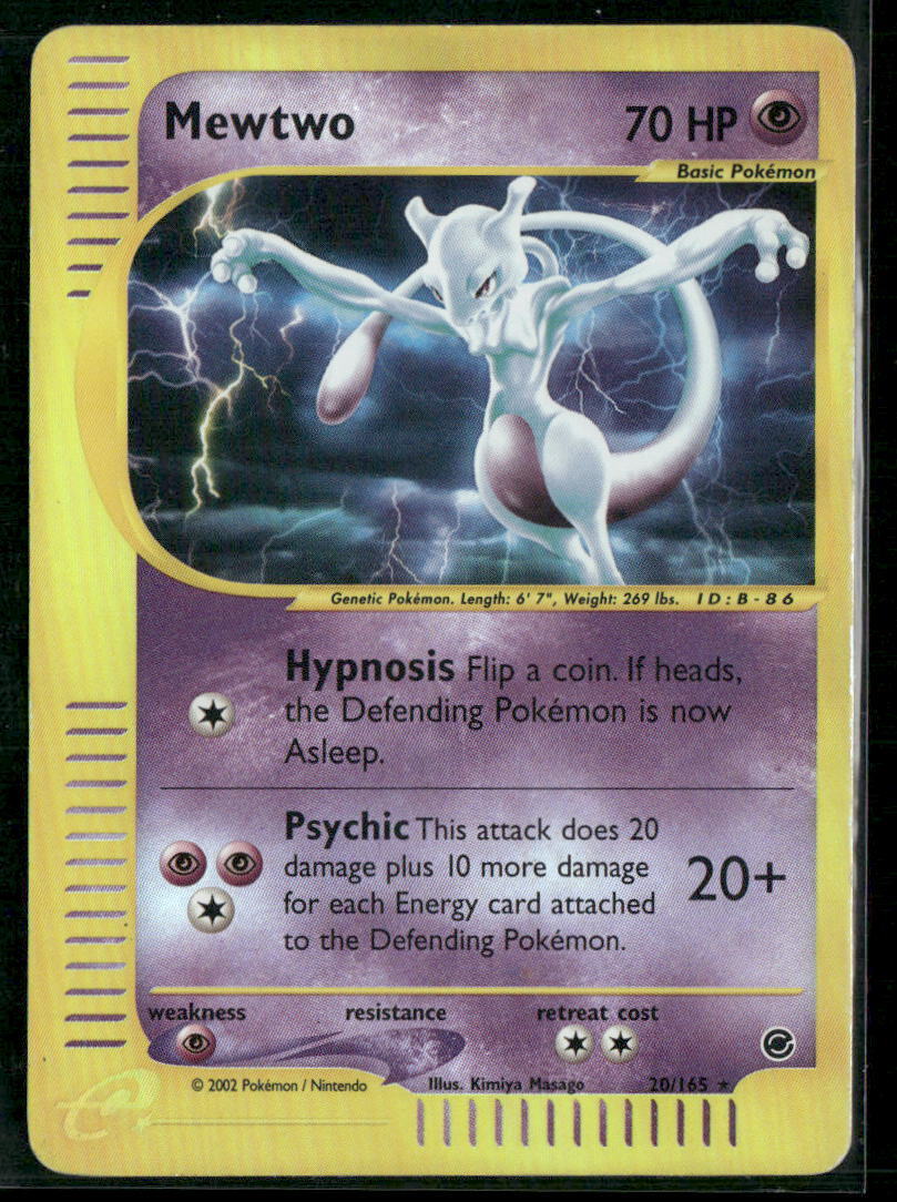 Pokemon Expedition #020/165 Mewtwo