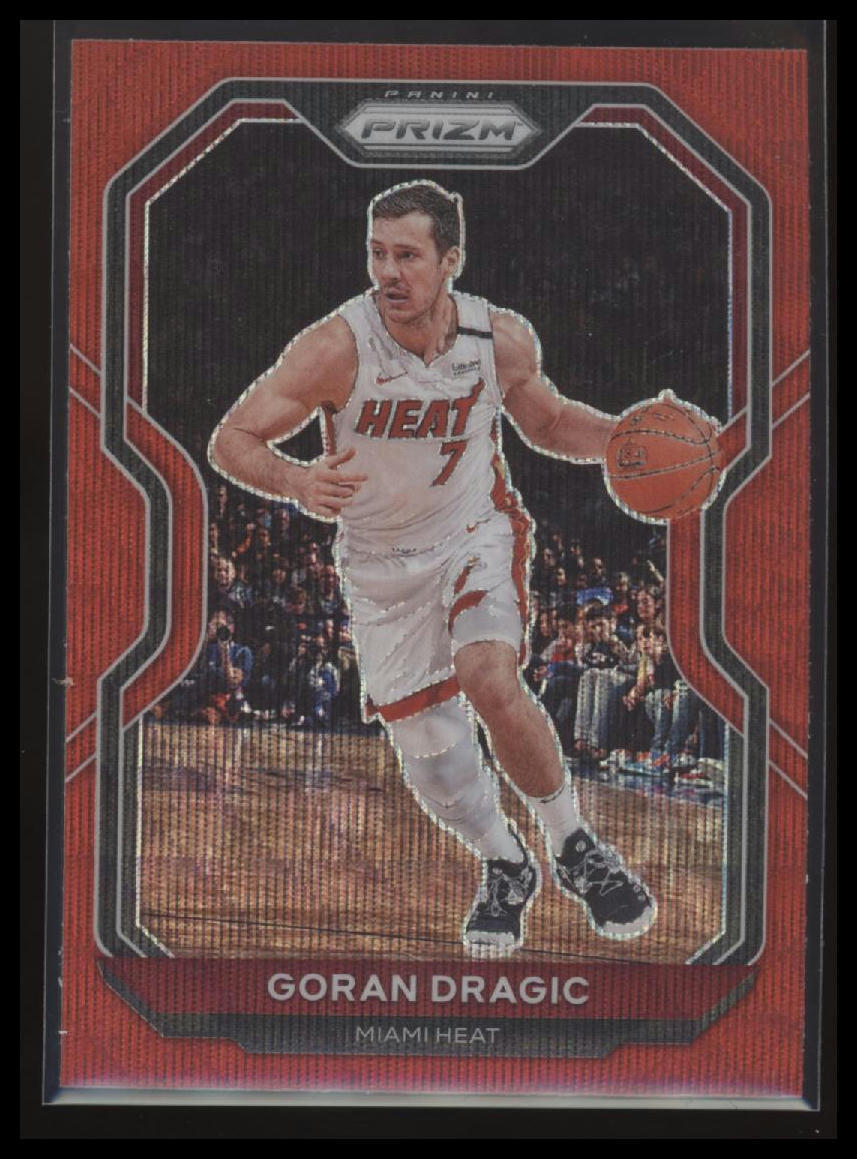 2020-21 Panini Prizm #179 Goran Dragic Red Ice Prizms