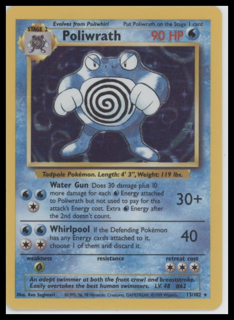 Poliwrath Base Set #013/102