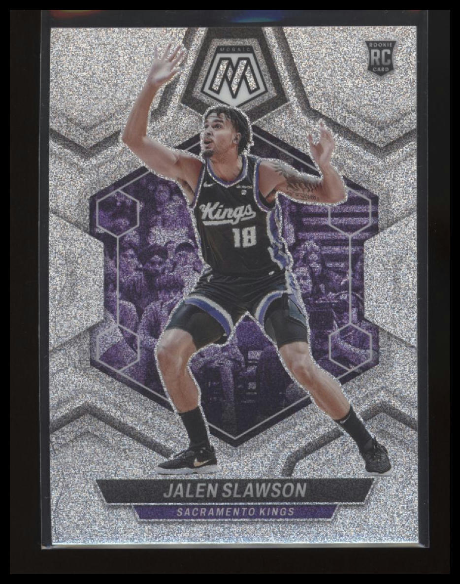 2023-24 Panini Mosaic #206 Jalen Slawson Glitter