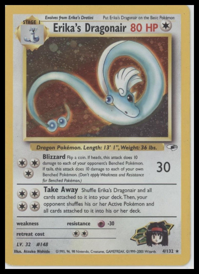 Erika's Dragonair Gym Heroes #004/132