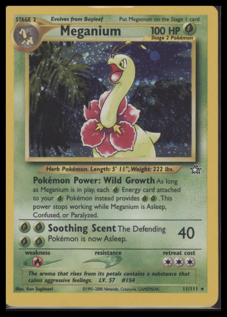 Meganium (11) Neo Genesis #011/111