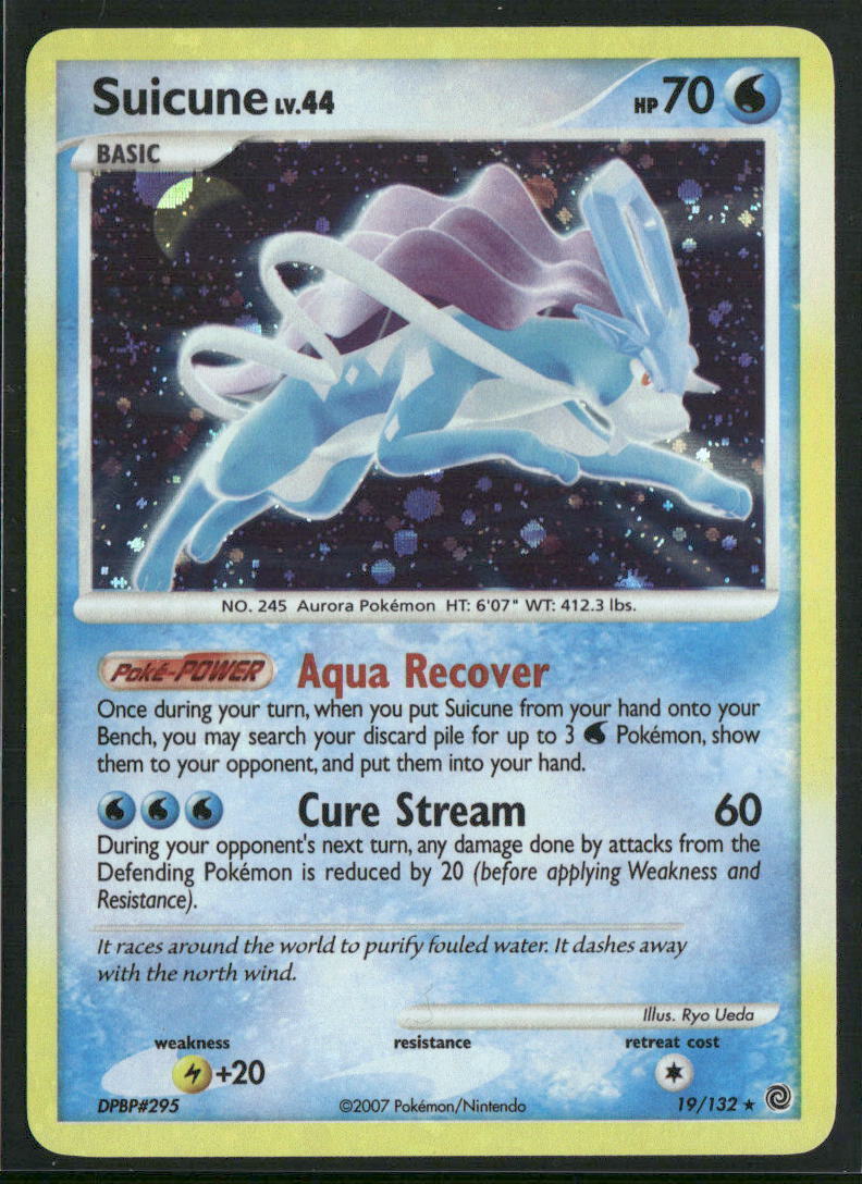 Pokemon Secret Wonders #19/132 Suicune