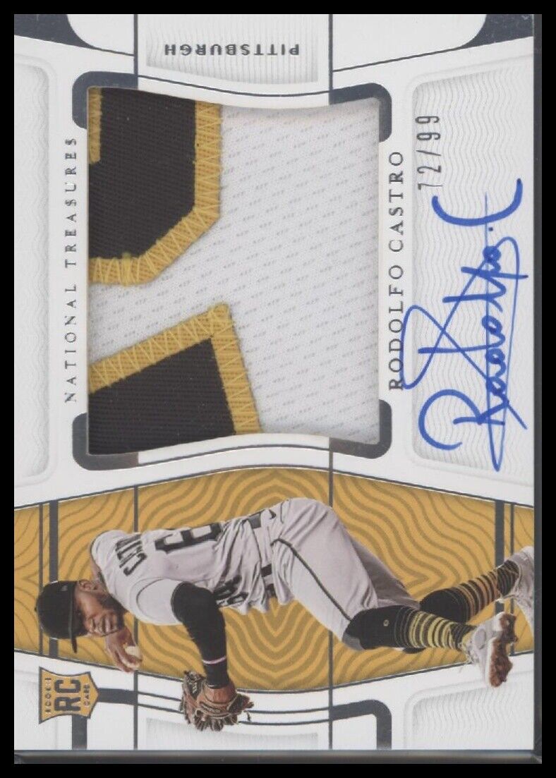 2022 Panini National Treasures #158 Rodolfo Castro #/99