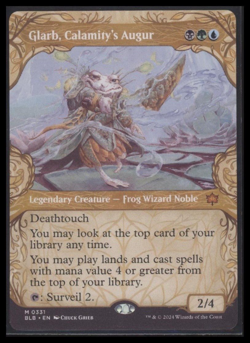 Glarb, Calamity's Augur (Showcase) Bloomburrow #331