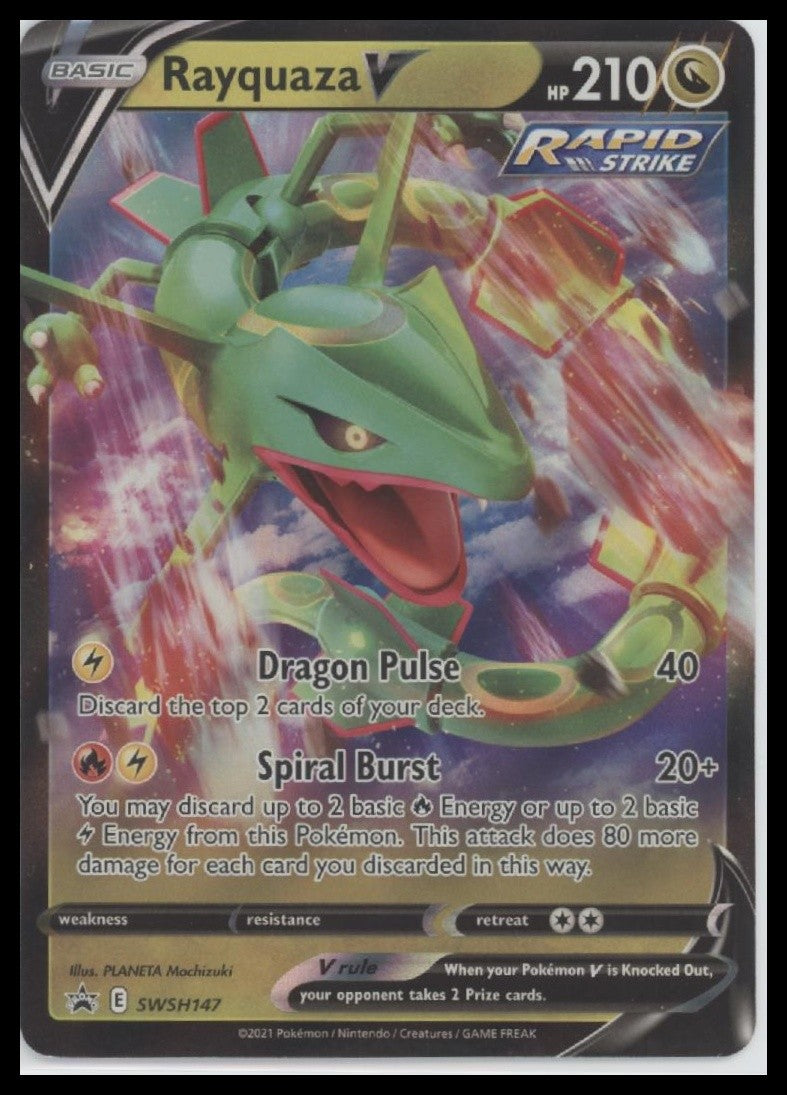 Rayquaza V SWSH: Sword & Shield Promo Cards #SWSH147