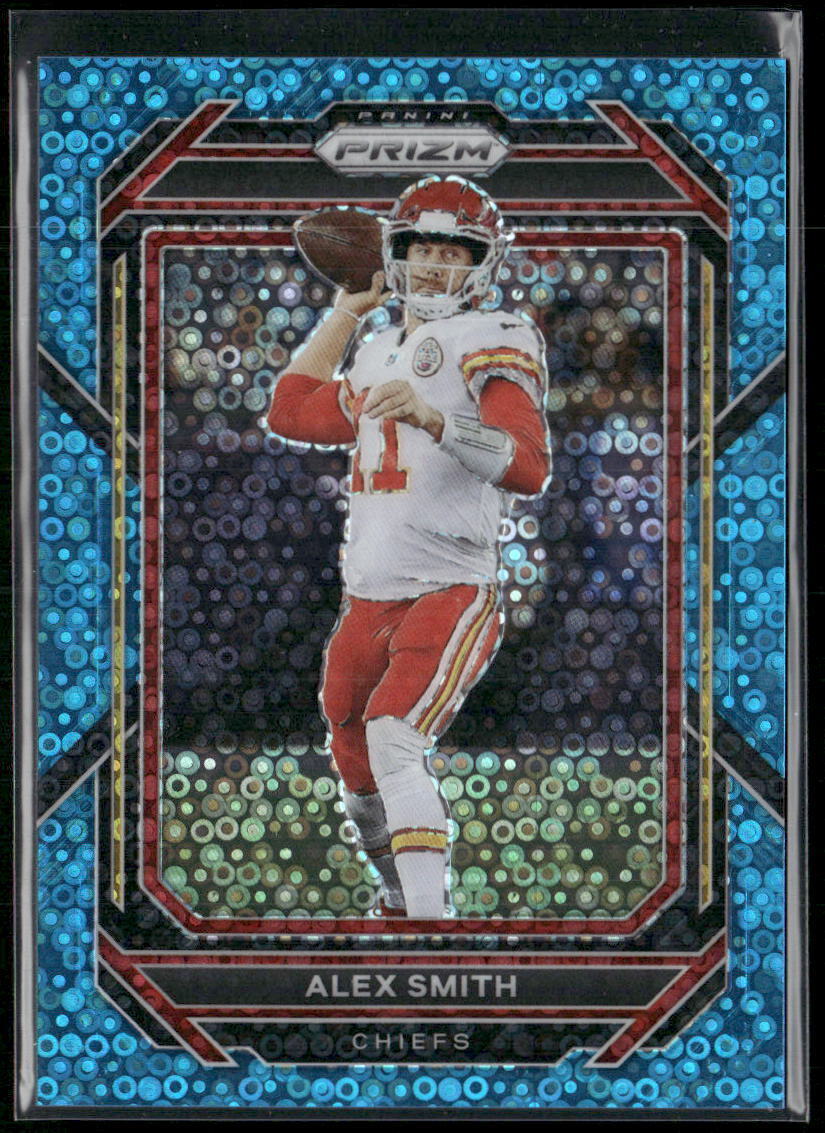 2022 Panini Prizm #147 Alex Smith No Huddle Blue #/79