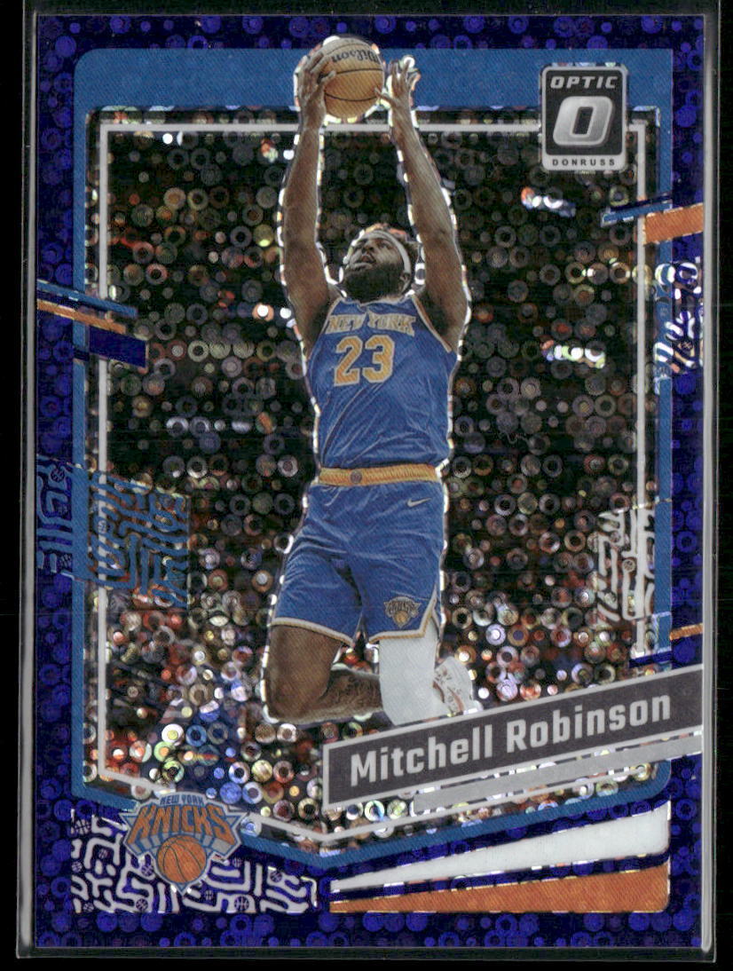 2023-24 Donruss Optic #2 Mitchell Robinson Fast Break Purple #/99