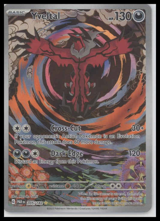 Yveltal SV04: Paradox Rift #205/182