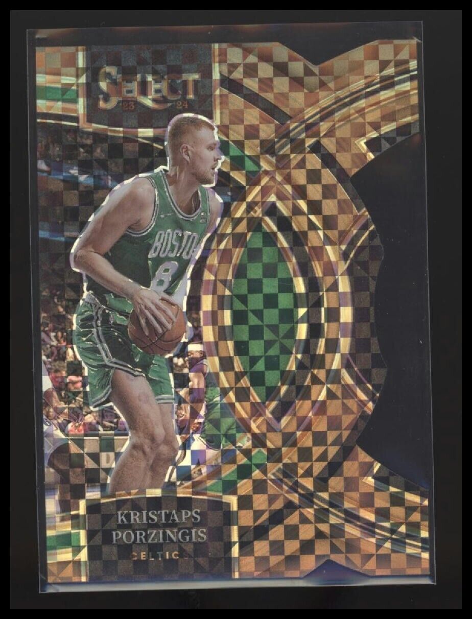 2023-24 Panini Select #139 Kristaps Porzingis Prizms Die Cut #/49