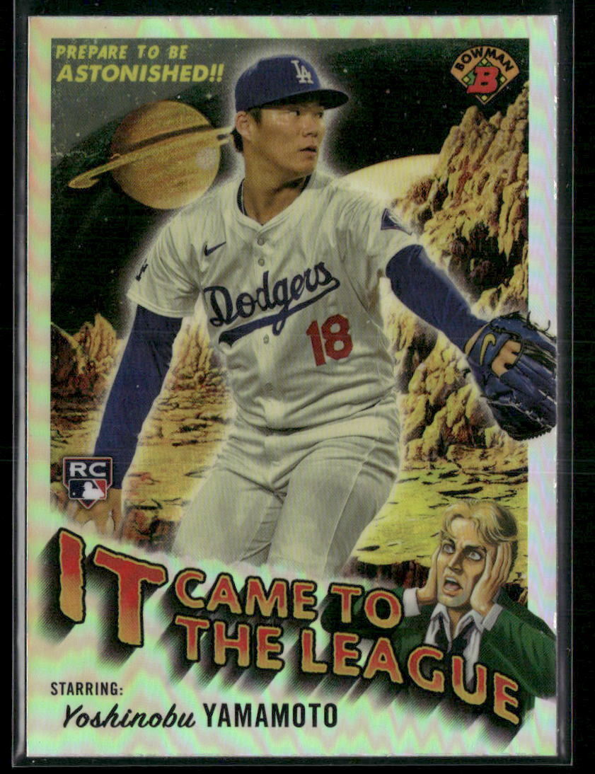 2024 Bowman Chrome #IT-6 Yoshinobu Yamamoto It Came to the League