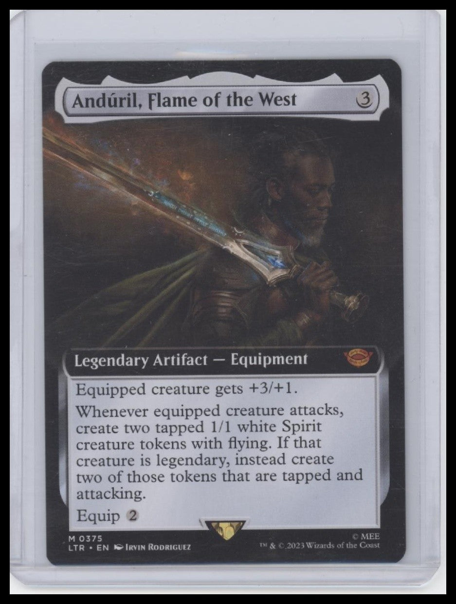 #Anduril, Flame of the West (Extended Art) Lord of the Rings #375